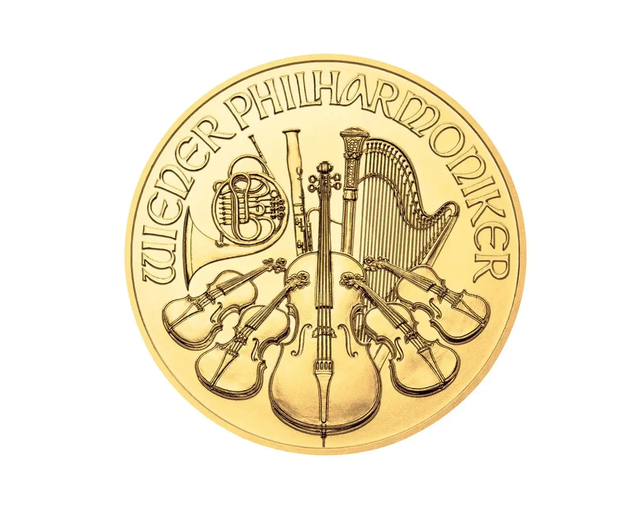 Монеты золотые Vienna Philharmonic